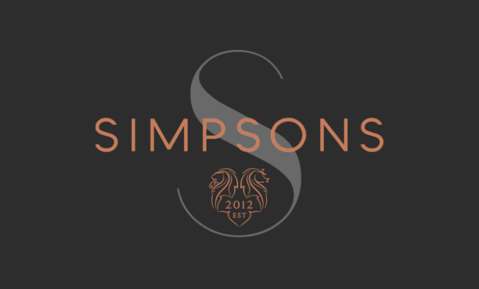 Simpsons Wine Logo